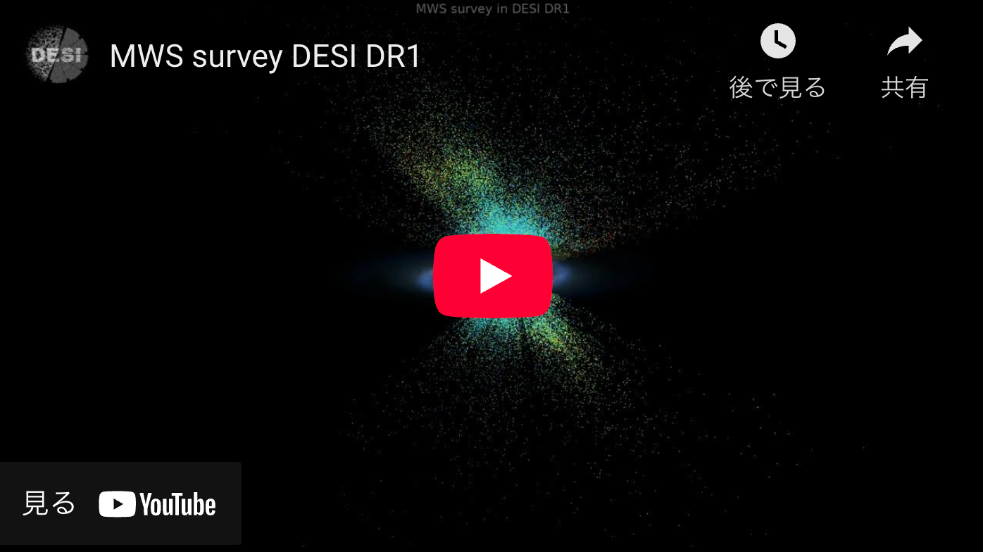 ダークエネルギー分光装置の動画画像